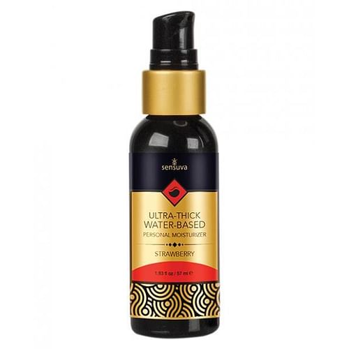 Sensuva Ultra Thick Water Based Moisturizer Strawberry 1.93oz