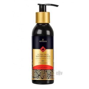 Sensuva Ultra Thick Water Based Moisturizer Strawberry 4.23oz