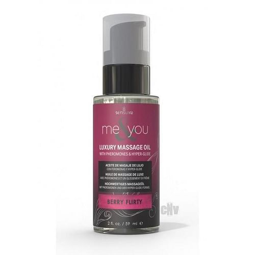 Me And You Massage Oil Berry Flirty 2oz