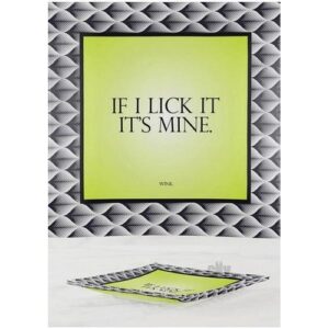 If I Lick It Its Mine Trinket Tray