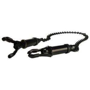 Black Deluxe Adjustable Nipple Clamps