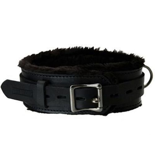 Strict Leather Premium Fur Lined Locking Collar XL - Image 2