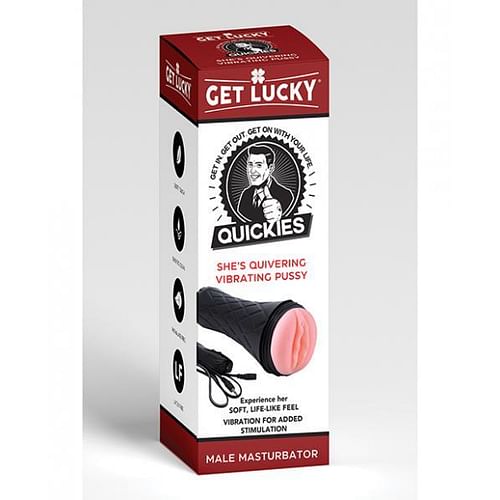 Get Lucky Quickies She's Quivering Vibrating Pussy Masturbator - Image 2