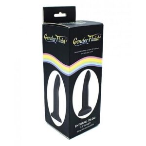 Gender Fluid 7.8" Enthrall Strap On Dildo - Black