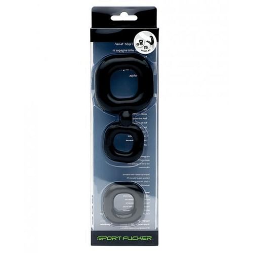 Sport F*cker Boner Kit Black Rings - Image 3