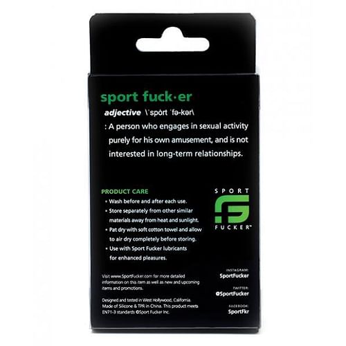 Sport F*cker Cum Stopper 2.0 Black - Image 4