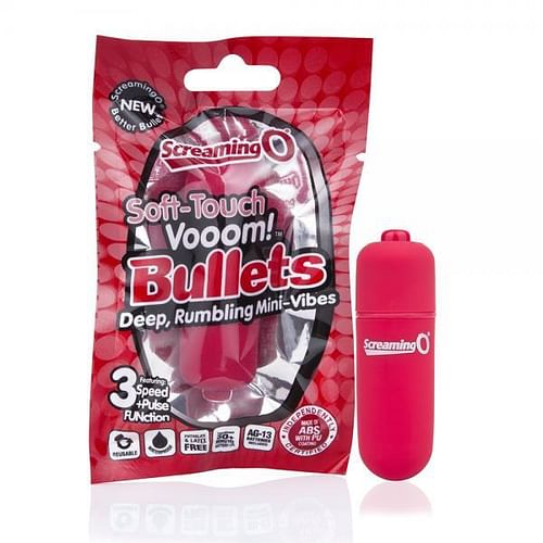 Screaming O Soft Touch Vooom Bullet Vibrator Red - Image 3