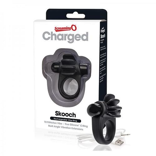 Charged Skooch Vibrating Ring Black - Image 4
