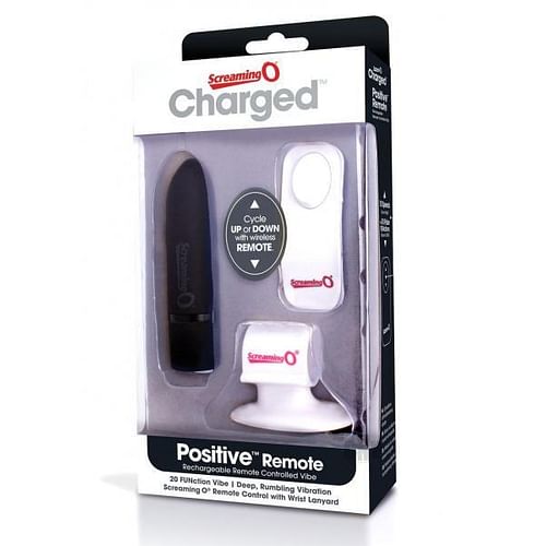 Charged Positive Remote Control Black