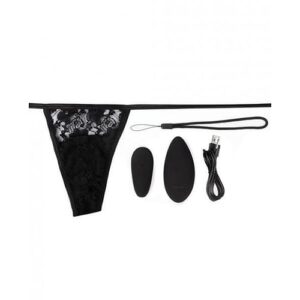 My Secret Premium Ergonomic Remote Panty Set Black