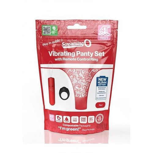My Secret Screaming O 4t Panty Vibe Red