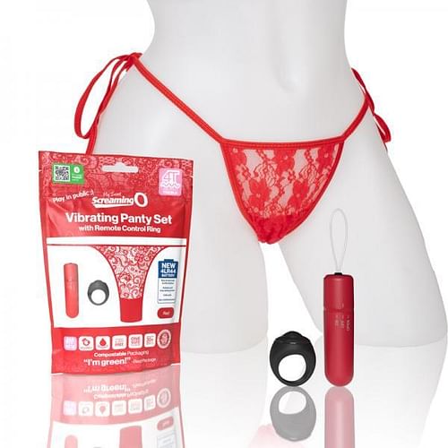My Secret Screaming O 4t Panty Vibe Red - Image 2