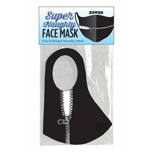 Super Naughty Zipper Mouth Mask