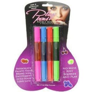 Play Pen Edible Body Paint 4 Pack