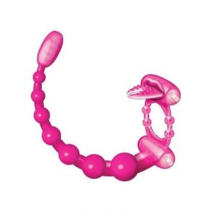 Super Xtreme Vibrating Scorpion Silicone C Ring Waterproof - Magenta