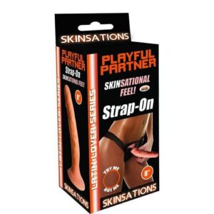 Latin Lover Playful Partner 8 inches Strap On