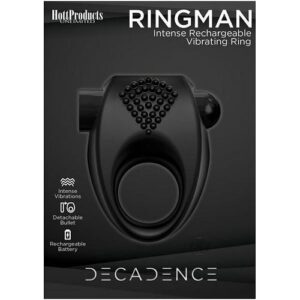 Decadence Ring Man Black