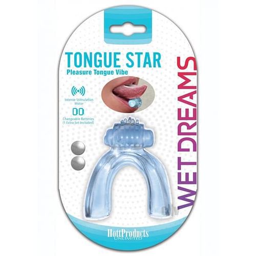Pleasure Tongue Vibe Blue
