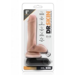 Dr Skin Dr Rob Vibe Cock W/suction Van