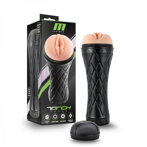 M For Men The Torch Pussy Beige Stroker - Image 4