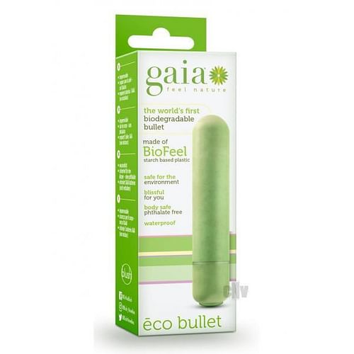 Gaia Eco Bullet Vibrator Green - Image 3