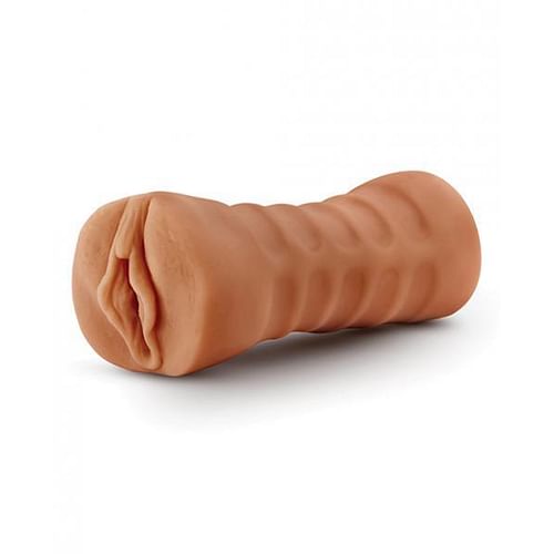 M For Men Sofia Mocha Tan Vagina Stroker - Image 3