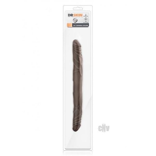 Dr Skin Double Dildo 14 Chocolate