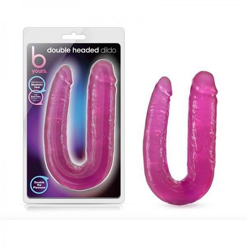 B Yours Double Headed Dildo Pink - Image 2