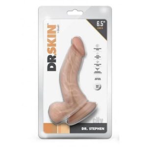 Dr Skin Dr Stephen 6.5 Dildo Balls Beige