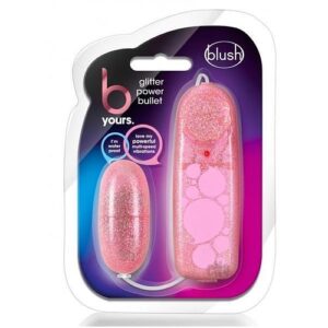 B Yours Glitter Power Bullet Pink
