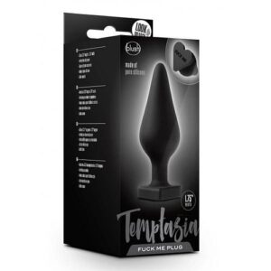 Temptasia Fuck Me Butt Plug Black