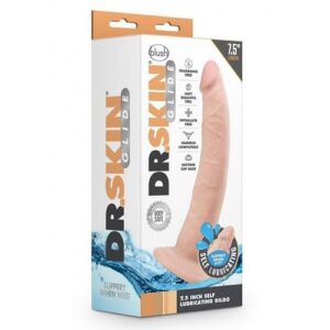 Dr Skin Glide Self Lube Dildo 7.5 Van