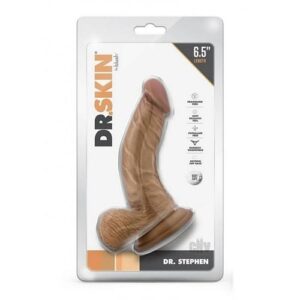 Dr Skin Dr Stephen 6.5 Dildo Balls Tan