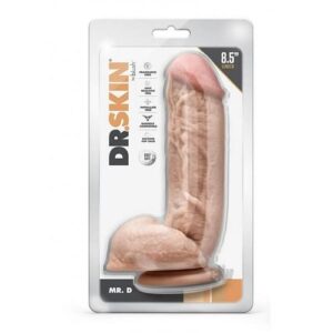 Dr Skin Mr D 8.5 Dildo Balls Beige
