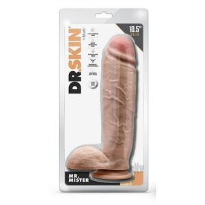 Dr Skin Mr Mister 10.5 Dildo Balls Beige