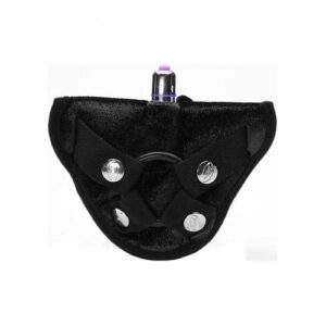 Tantus Vibrating Harness Black