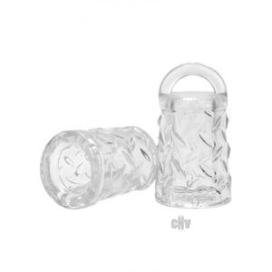 Gripper Nipple Suckers Clear Pair