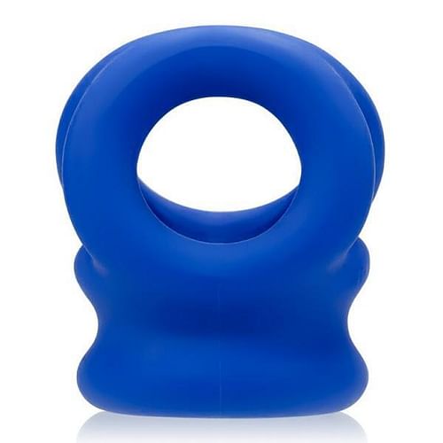 Oxballs Tri Squeeze Cocksling Ball Stretcher Blue - Image 3