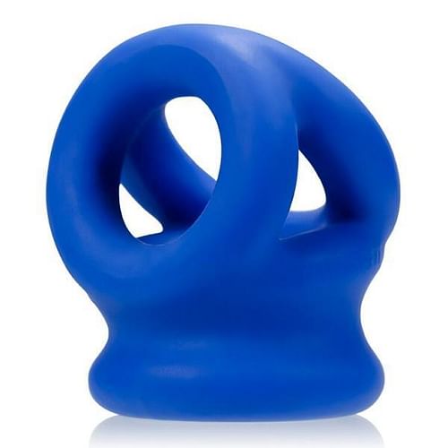 Oxballs Tri Squeeze Cocksling Ball Stretcher Blue - Image 4