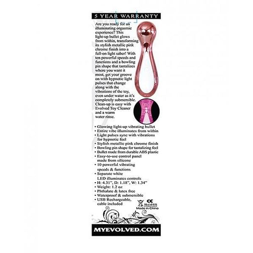 Starlite Bullet Vibrator Pink - Image 3
