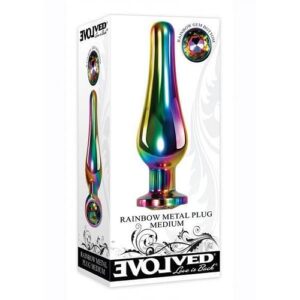 Rainbow Metal Plug Medium