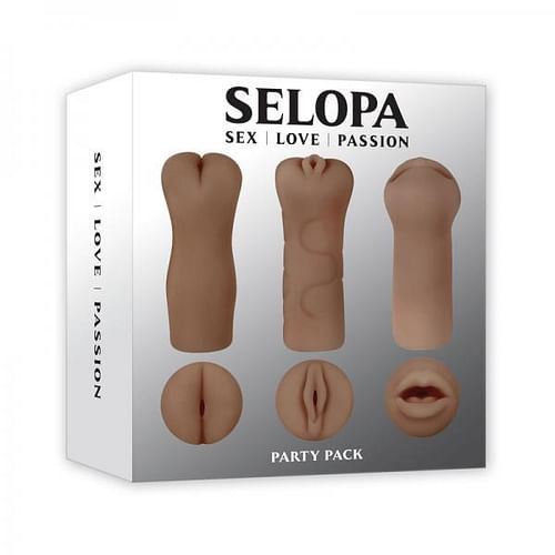 Selopa Party Pack Strokers - Dark - Image 2