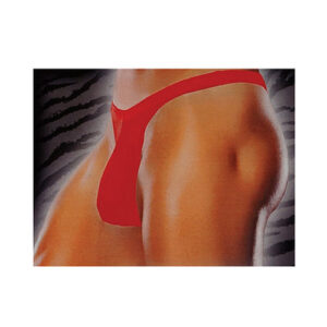 Male power men's bong thong red l/xl