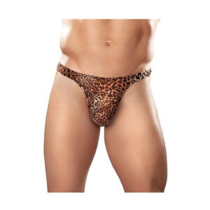 Male power wonder thong animal print s/m