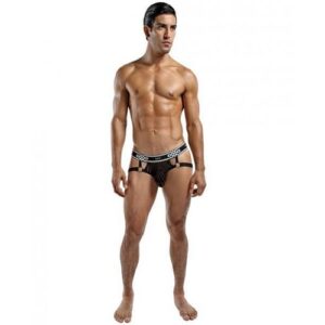 Peep Show Jock Strap Ring Small/Medium Black