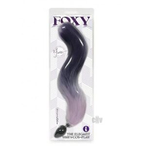 Foxy Fox Tail Plug Purple