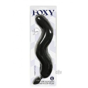 Foxy Fox Tail Plug Black