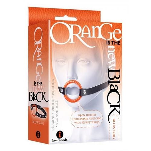 Oitnb Blow Gag Open Mouth Leather - Image 2