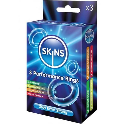 Skins Performance Ring 3 Pack Cock Rings - Image 2