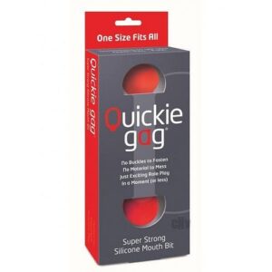 Quickie Bit Gag Red